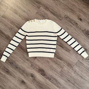Veronica Beard Matin Stripe Sweater